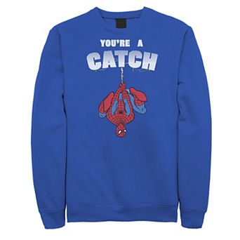 Men's Marvel Spider-Man You're A Catch Sweatshirt