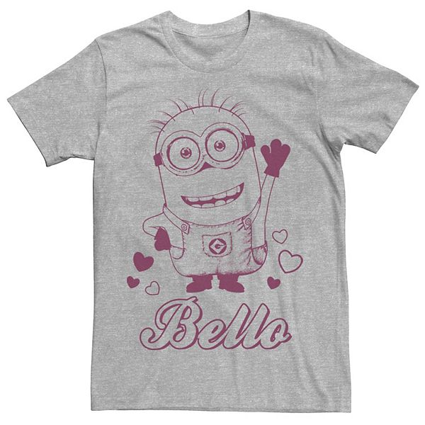 Men s Despicable Me Minions Phil Says Bello Tee