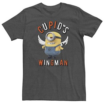 Men's Despicable Me Minions Cupid's Wingman Tee