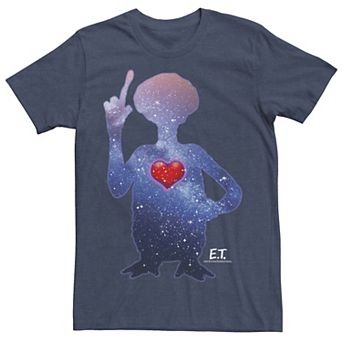 Men's E.T. Terrestrial Universe Silhouette Heart Tee