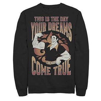 Disney's Villains Gaston Men's The Day Your Dreams Come True Sweatshirt