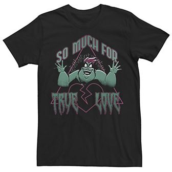Disney's The Little Mermaid Ursula Men's Valentine's Day So Much For True Love Tee