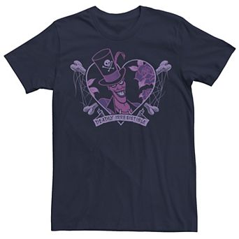 Disney's Villains Valentines Dr. Facilier Deadly Irresistible Men's Tee
