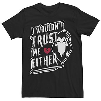 Disney's The Lion King Scar Men's Valentines I Wouldn't Trust Me Either Tee