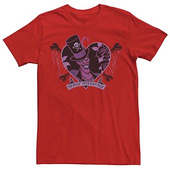 Disney's Villains Valentine's Dr. Facilier Deadly Irresistible Men's Tee