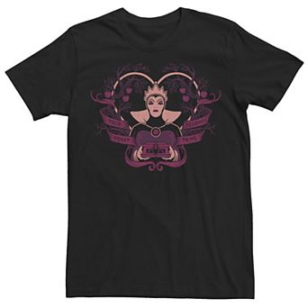Disney's Sleeping Beauty Maleficent Men's Valentines Your Heart Belongs To Me Tee