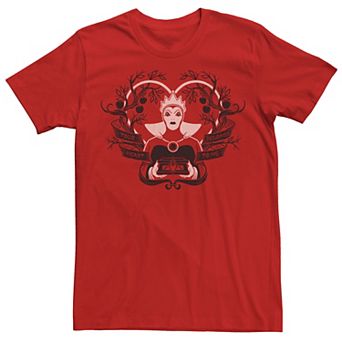 Disney's Villains Valentine's Your Heart Belongs To Me Men's Tee