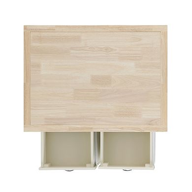 Linon Robbin Breakfast Bar Kitchen Cart