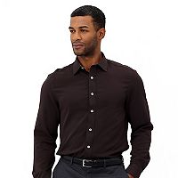 Nick Graham Traveler Collection Modern-Fit Stretch Dress Shirt Deals