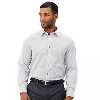 Men's Nick Graham Traveler Collection Performance Modern-Fit Stretch Dress Shirt
