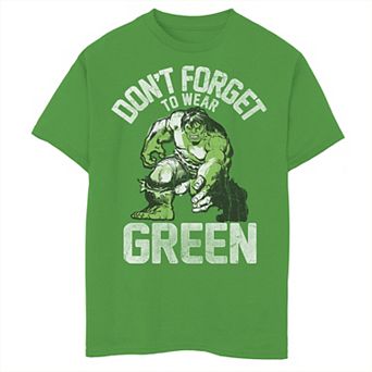 Boys 8-20 Marvel Hulk Wear Green Graphic Tee
