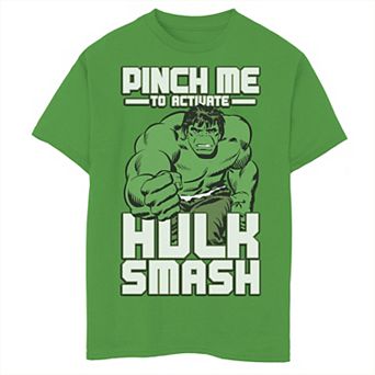 Boys 8-20 Marvel Hulk Smash Pinch Graphic Tee