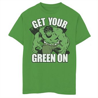 Boys 8-20 Marvel Green Hulk Graphic Tee