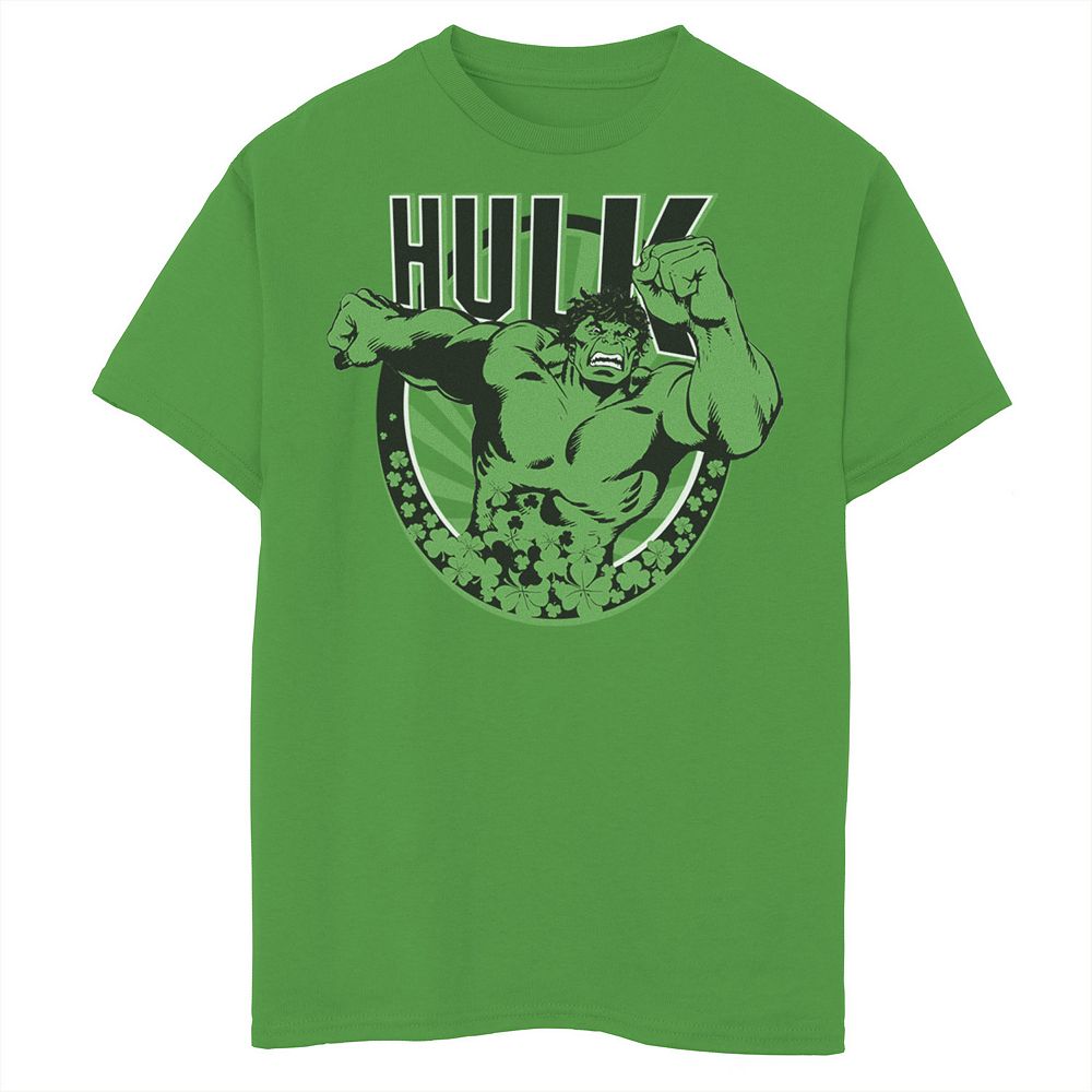 Boys 8-20 Marvel Hulk Luck Graphic Tee