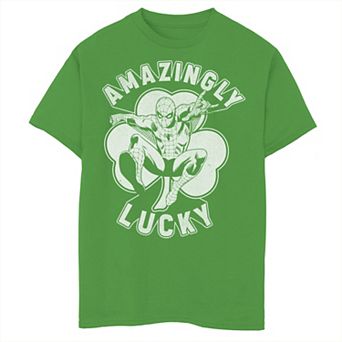Boys 8-20 Marvel Lucky Spidey Graphic Tee