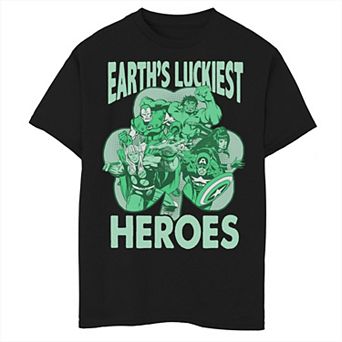 Boys 8-20 Marvel Luck Of The Hero Graphic Tee
