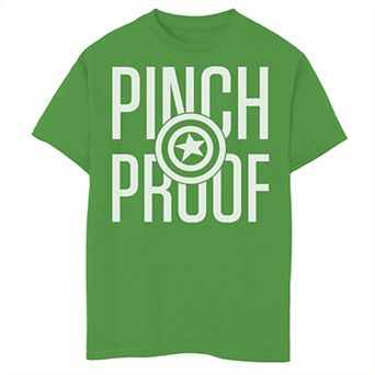 Boys 8-20 Marvel Cap Pinch Proof Graphic Tee