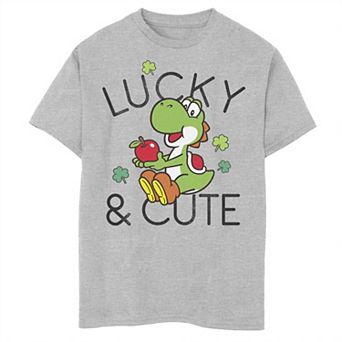 Boys 6-20 Nintendo Lucky And Cute Yoshi Graphic Tee