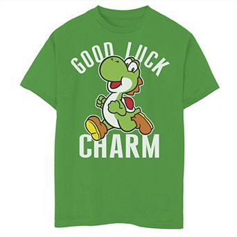 Boys 8-20 Nintendo Good Luck Graphic Tee