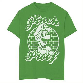 Boys 8-20 Nintendo Pinch Proof Luigi Graphic Tee