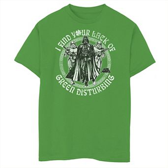 Boys 8-20 Star Wars Green Disturbing Graphic Tee