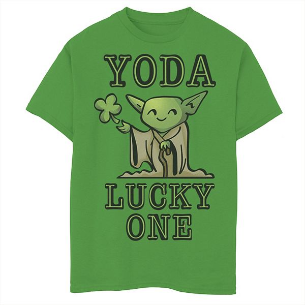 Boys 8-20 Star Wars Yoda So Lucky Graphic Tee