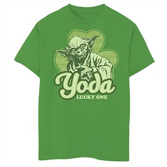 Boys 8-20 Star Wars Yoda Lucky Retro Graphic Tee