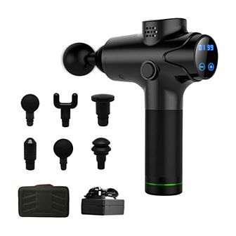 NHT Massage Gun with 6 Attachments