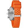 Bulova Men's Chronograph Orange Silicone Strap Watch - 98A254K