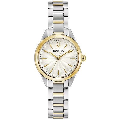 Bulova Women s Two Tone Stainless Steel Watch 98L277K