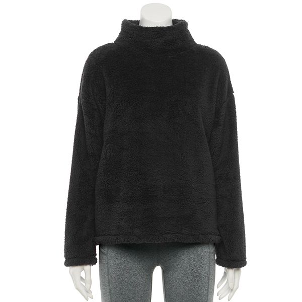 Women s HeatKeep Double Sided Sherpa Mockneck Sweater