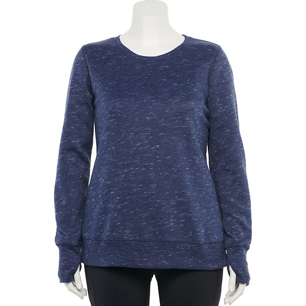 Plus Size Tek Gear Ultrasoft Fleece Crewneck Sweatshirt