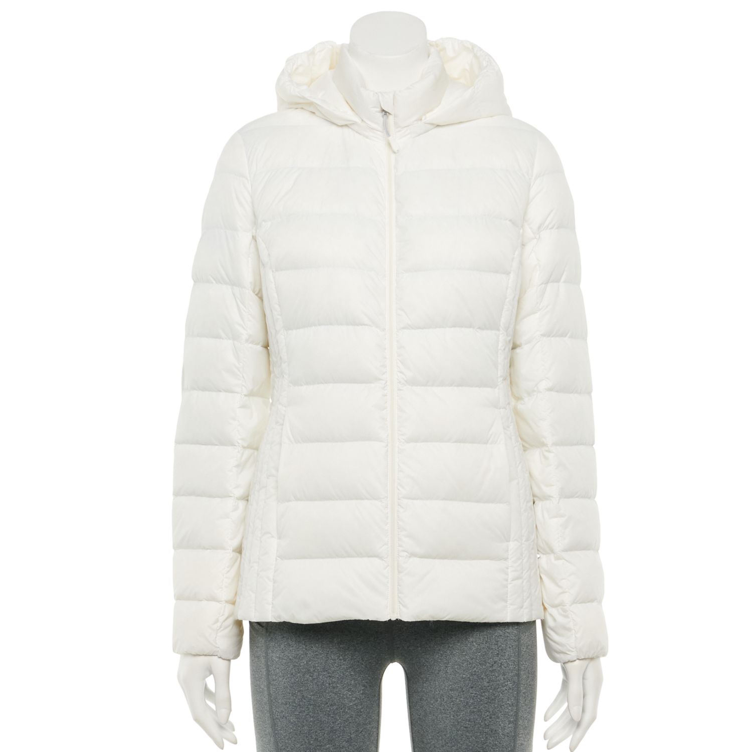 white puffer jacket ladies