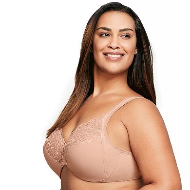 Glamorise Wonderwire with Smoothing Back Bra- 1240