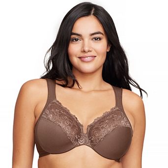 Plus Size Glamorise Full-Figure Wonderwire Back Close Bra 1240
