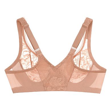 Glamorise Lace Front-Close Bra 9246