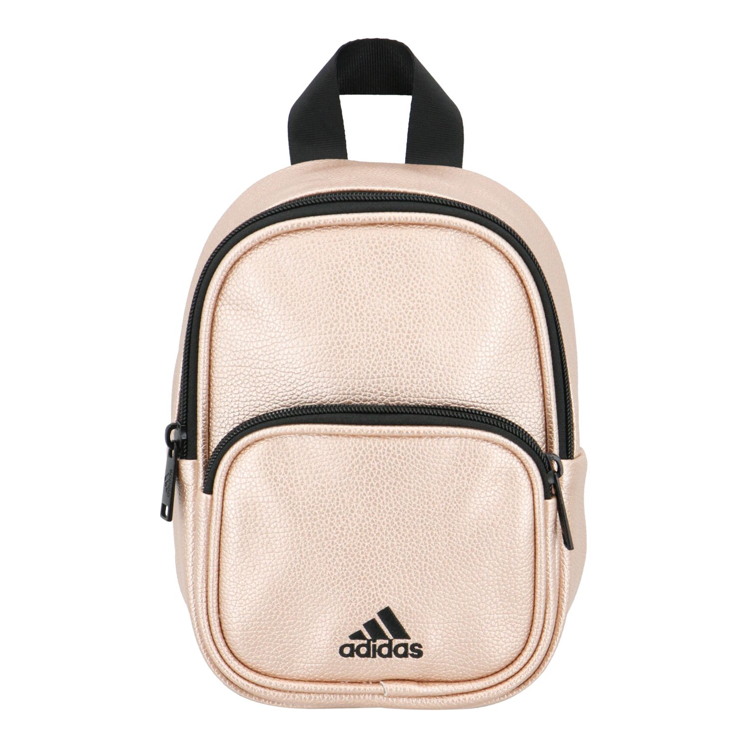 light pink leather mini backpack