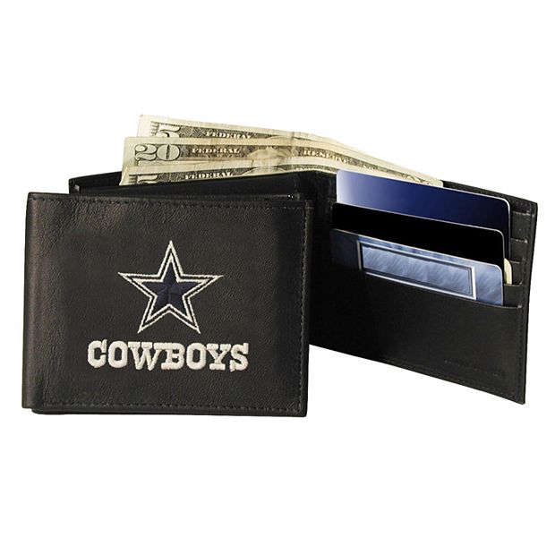 Dallas Cowboys Leather Trifold Wallet