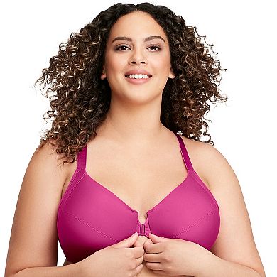 Women's & Plus Size Glamorise Front-Close Wonderwire Bra - 1247