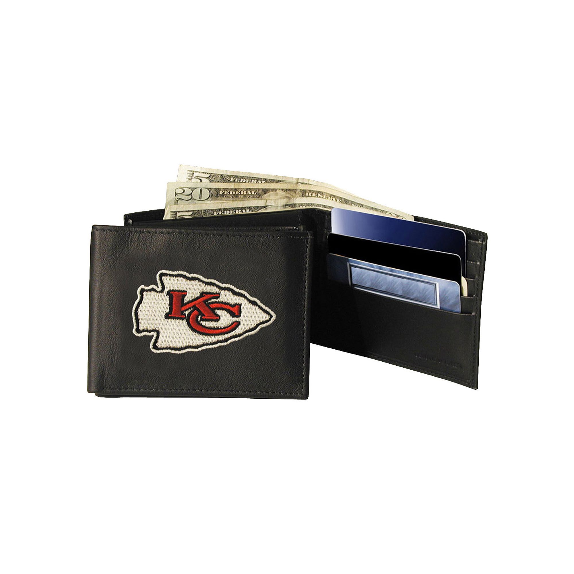 Kansas City Chiefs Bifold Wallet, Red
