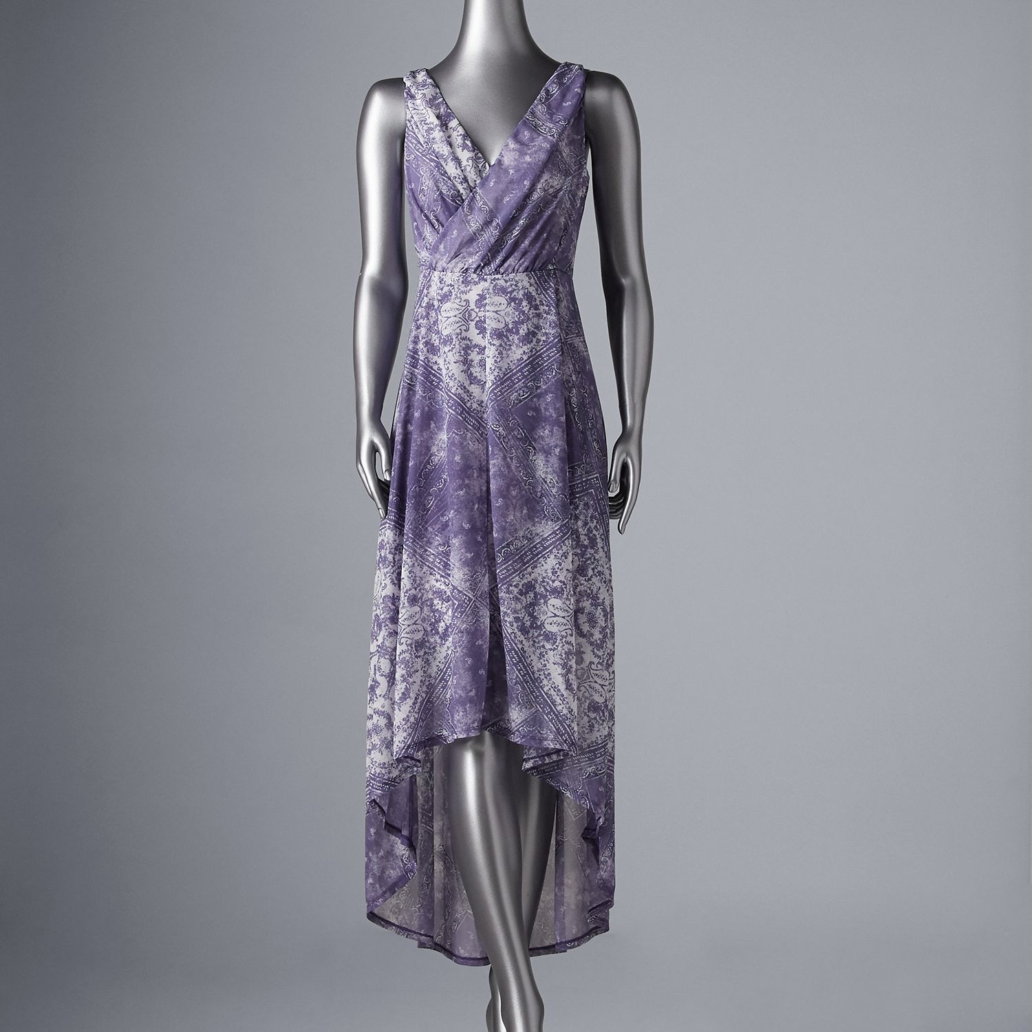 kohls purple dress