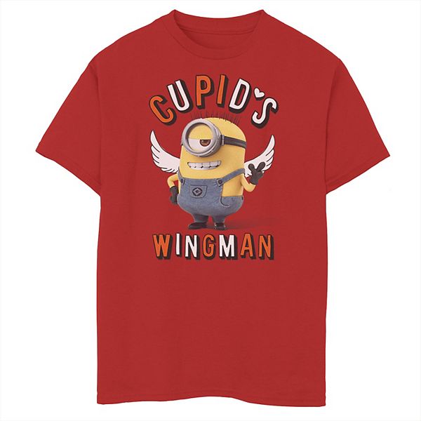 Boys 8 20 Despicable Me Minions Cupid S Wingman Tee - minions tie roblox