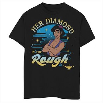 Disney's Aladdin Boys 8-20 Her Diamond In The Rough Portrait Tee