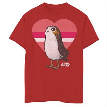 Boys 6-20 Star Wars Porg Love Tee