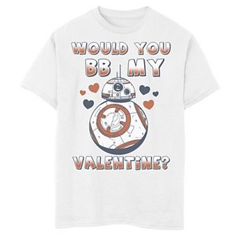 Boys 8-20 Star Wars Valentine's Day Would You BB Mine Tee