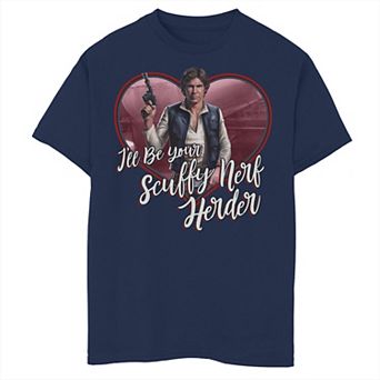 Boys 8-20 Star Wars Valentine's Day Nerf Herder Han Tee