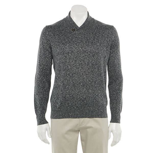 Men's Croft & Barrow® Extra Soft Shawl-Collar Sweater