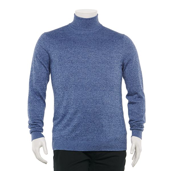 Big & Tall Croft & Barrow® Regular-Fit 12GG Turtleneck Sweater