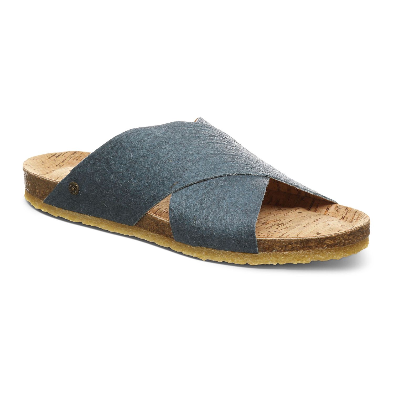 vegan slide sandals