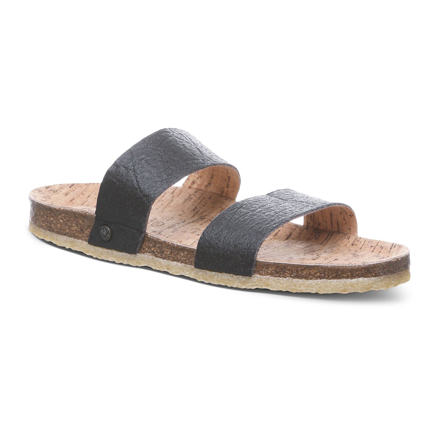 vegan slide sandals
